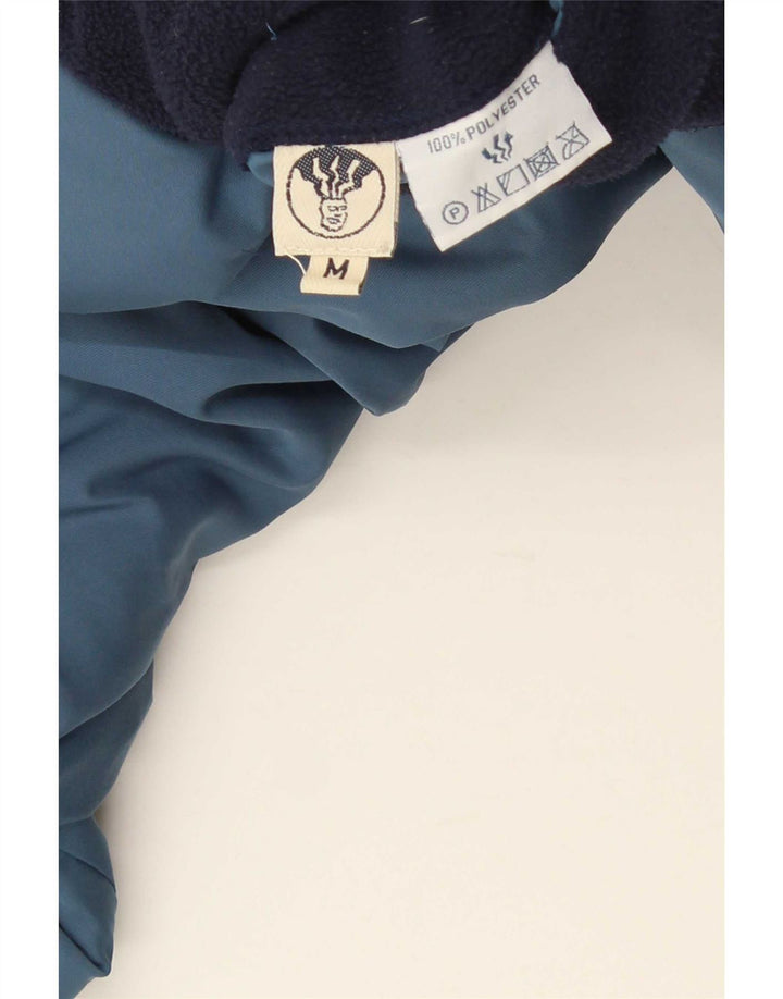 Fat Face Herren-Fleecepullover mit Reißverschluss am Hals, mittelgroß, marineblau, Polyester