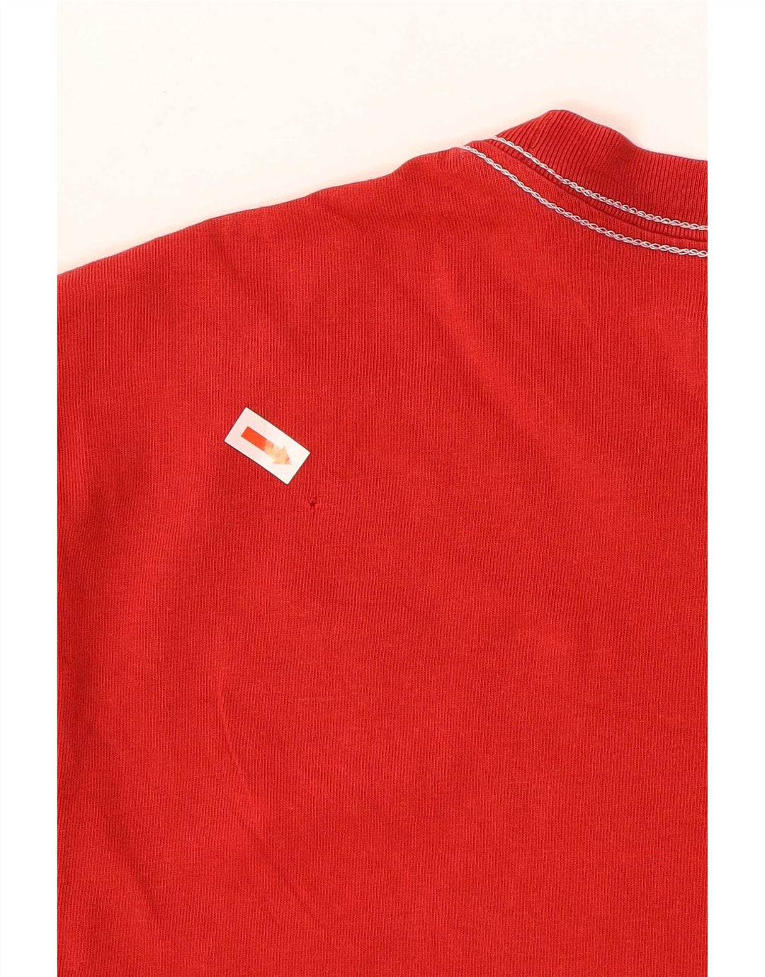 Adidas Herren Grafik T-Shirt Top Große rote Baumwolle