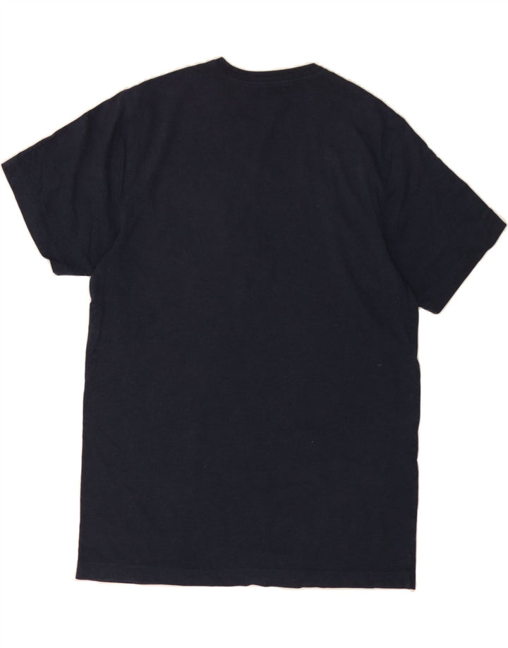 EDDIE BAUER Mens T-Shirt Top Medium Navy Blue Vintage Eddie Bauer and Second-Hand Eddie Bauer from Messina Hembry 