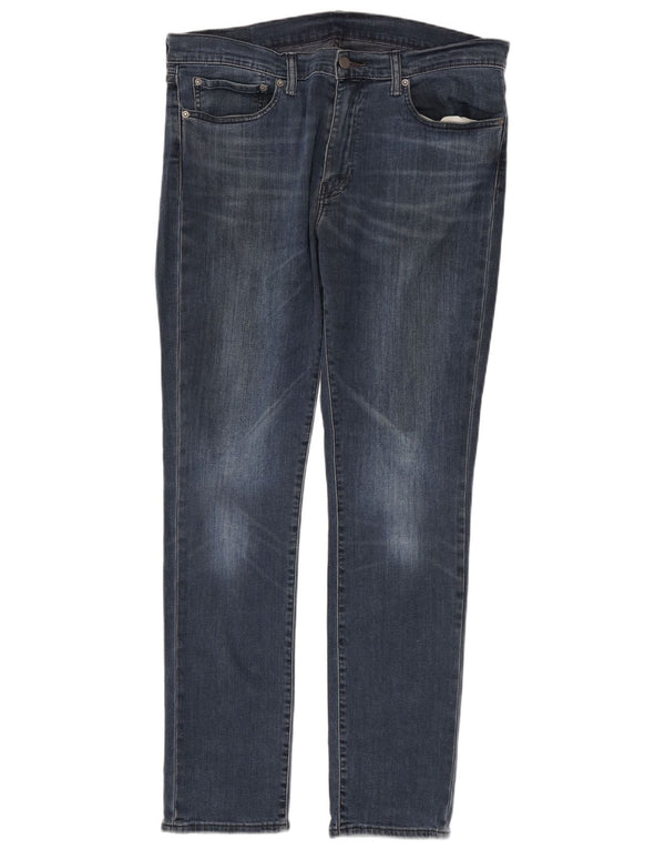 Levi's Herren 511 Slim Jeans W36 L32 Marineblau Baumwolle