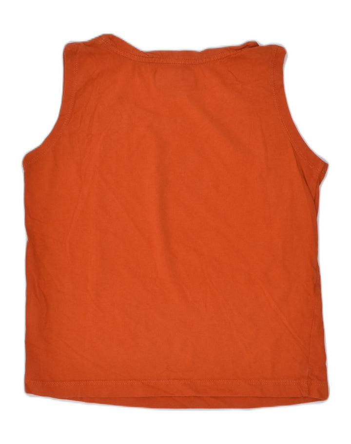KAPPA Boys Graphic Vest Top 5-6 Years Orange Cotton | Vintage Kappa | Thrift | Second-Hand Kappa | Used Clothing | Messina Hembry 