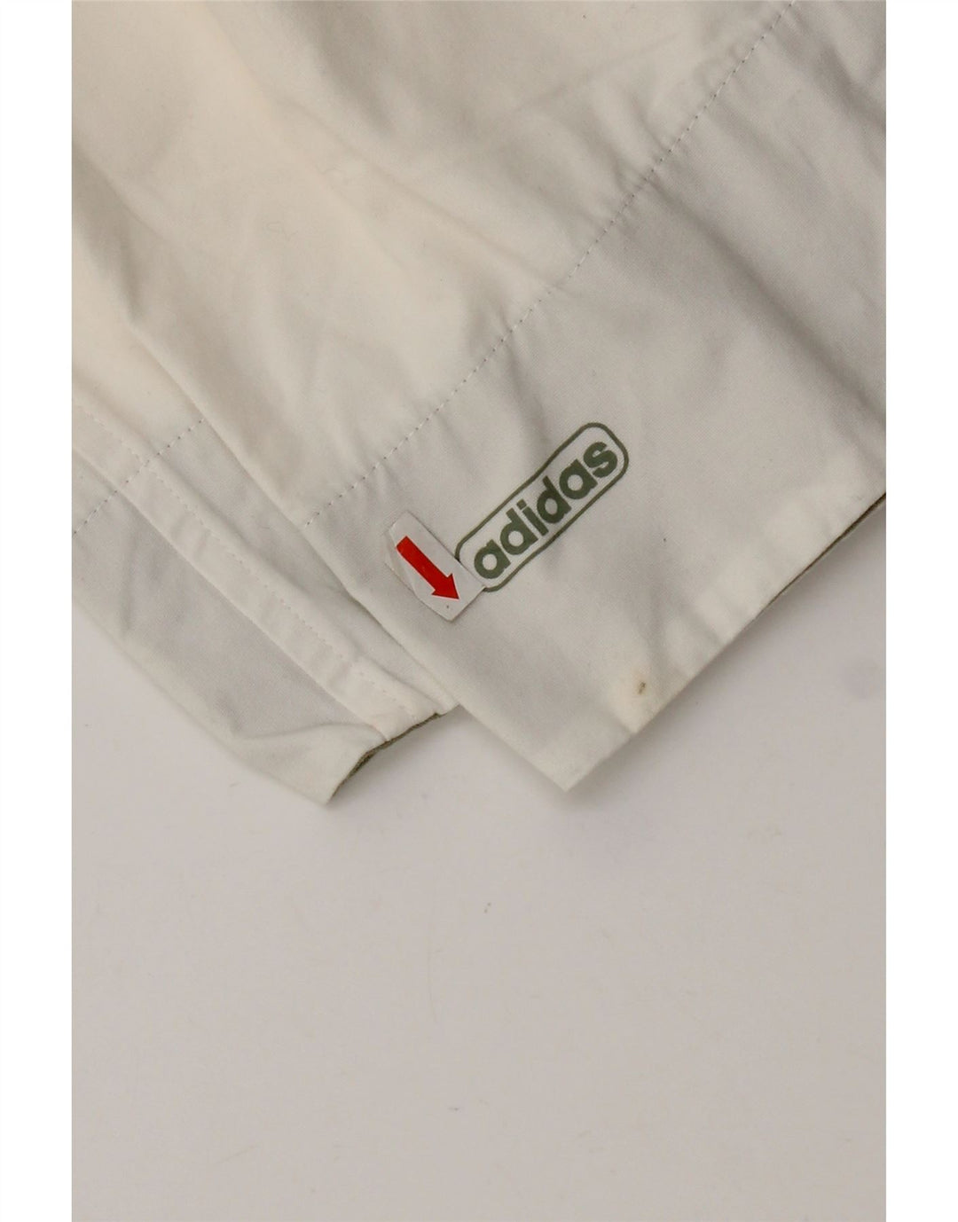 Adidas Damen Bermudashorts UK 12 Medium W30 Weiße Baumwolle