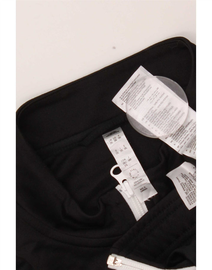 Adidas Herren Aeroready Trainingsanzug Top Jacke 2XL Schwarz Polyester