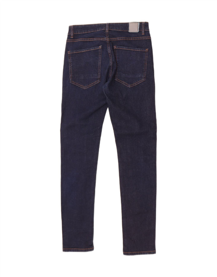 Bench Herren Slim Jeans W30 L30 Marineblau Baumwolle