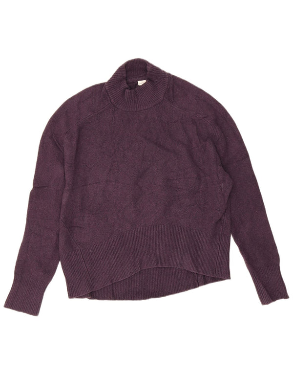 John Lewis Damen-Pullover mit Rollkragen, übergroß, Gr. 10, Violett