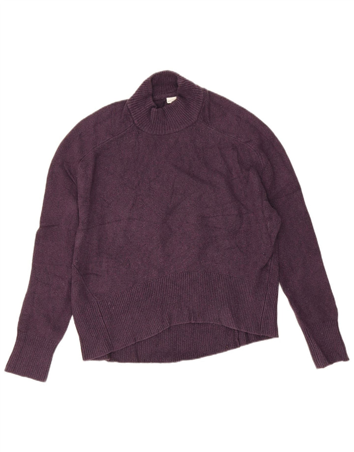 John Lewis Damen-Pullover mit Rollkragen, übergroß, Gr. 10, Violett