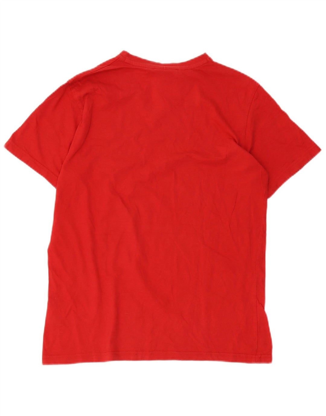 Fila Herren T-Shirt Top Mittelrote Baumwolle