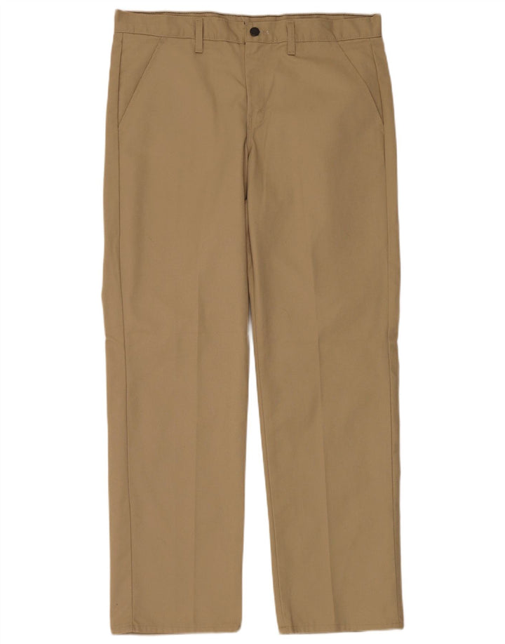 Dickies gerade Chino-Hose für Herren, W34, L32, Khaki, Polyester
