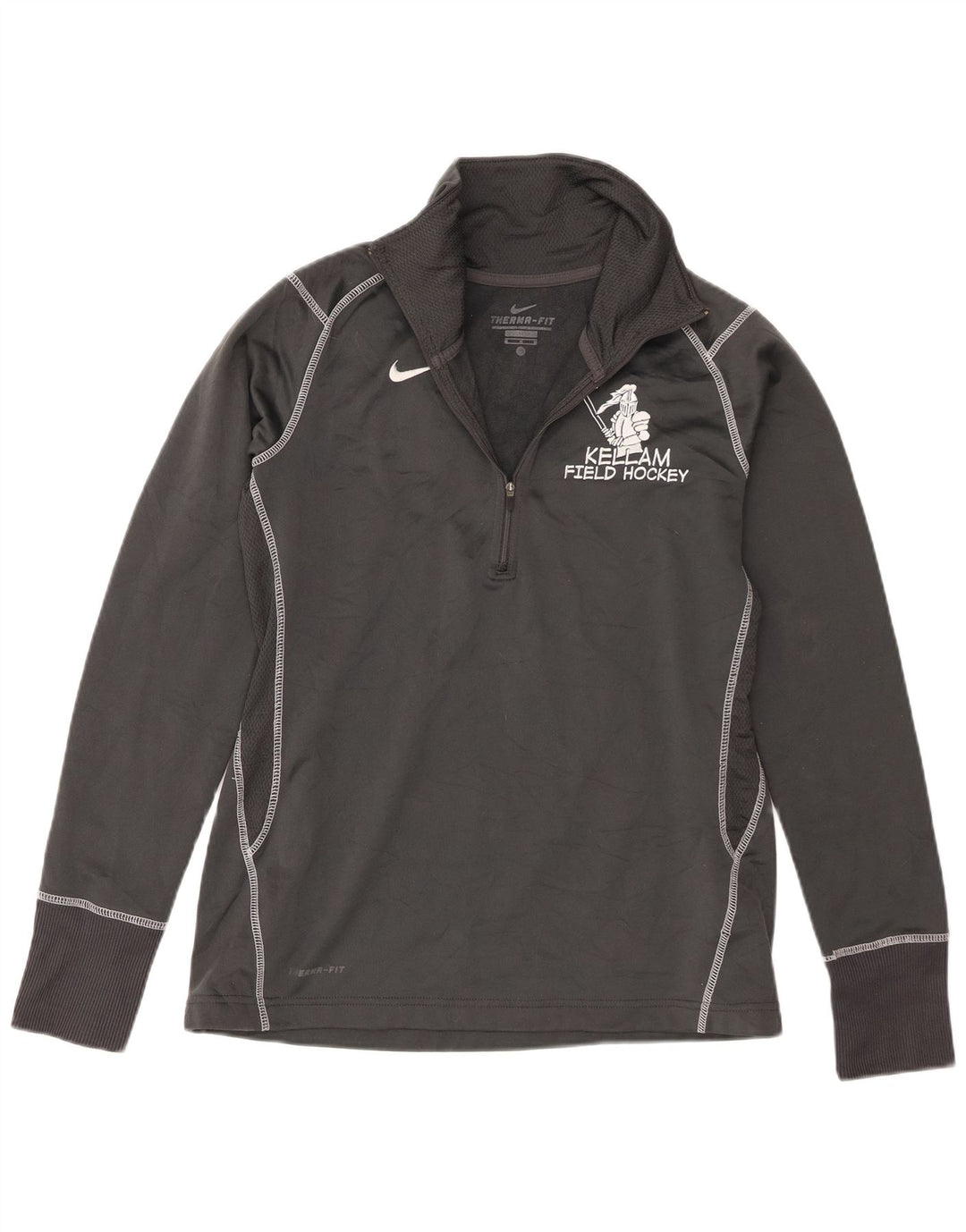 Nike Herren Kellam Field Hockey Graphic Sweatshirt Pullover Mittelgrau
