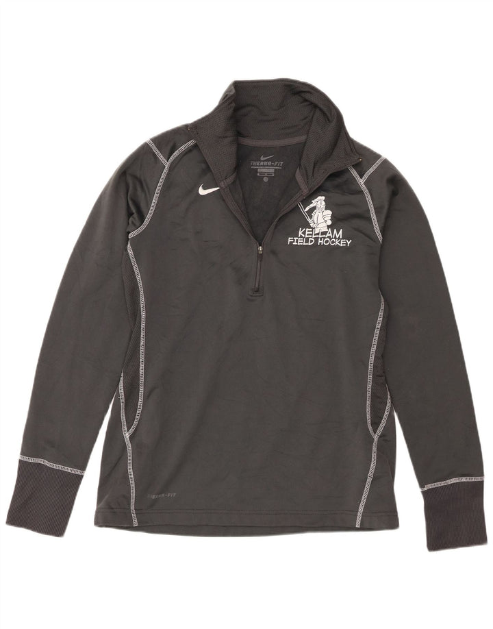 Nike Herren Kellam Field Hockey Graphic Sweatshirt Pullover Mittelgrau