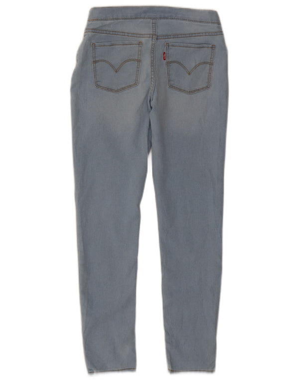 Levi's Mädchen-Leggings, Röhrenjeans, 11–12 Jahre, W28, L25, blaue Baumwolle
