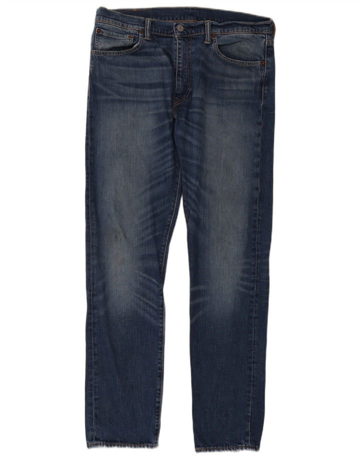 Levi's Herren 508 Regular Tapered Jeans W33 L32 Blaue Baumwolle
