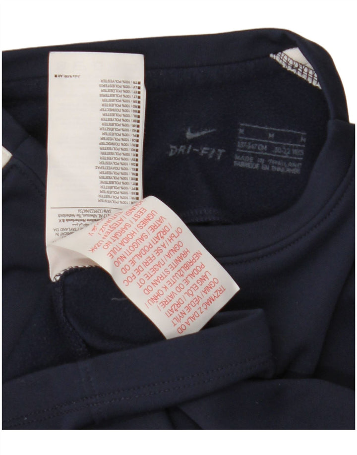 Nike Jungen Dri Fit Top Langarm 10–11 Jahre Medium Marineblau Polyester