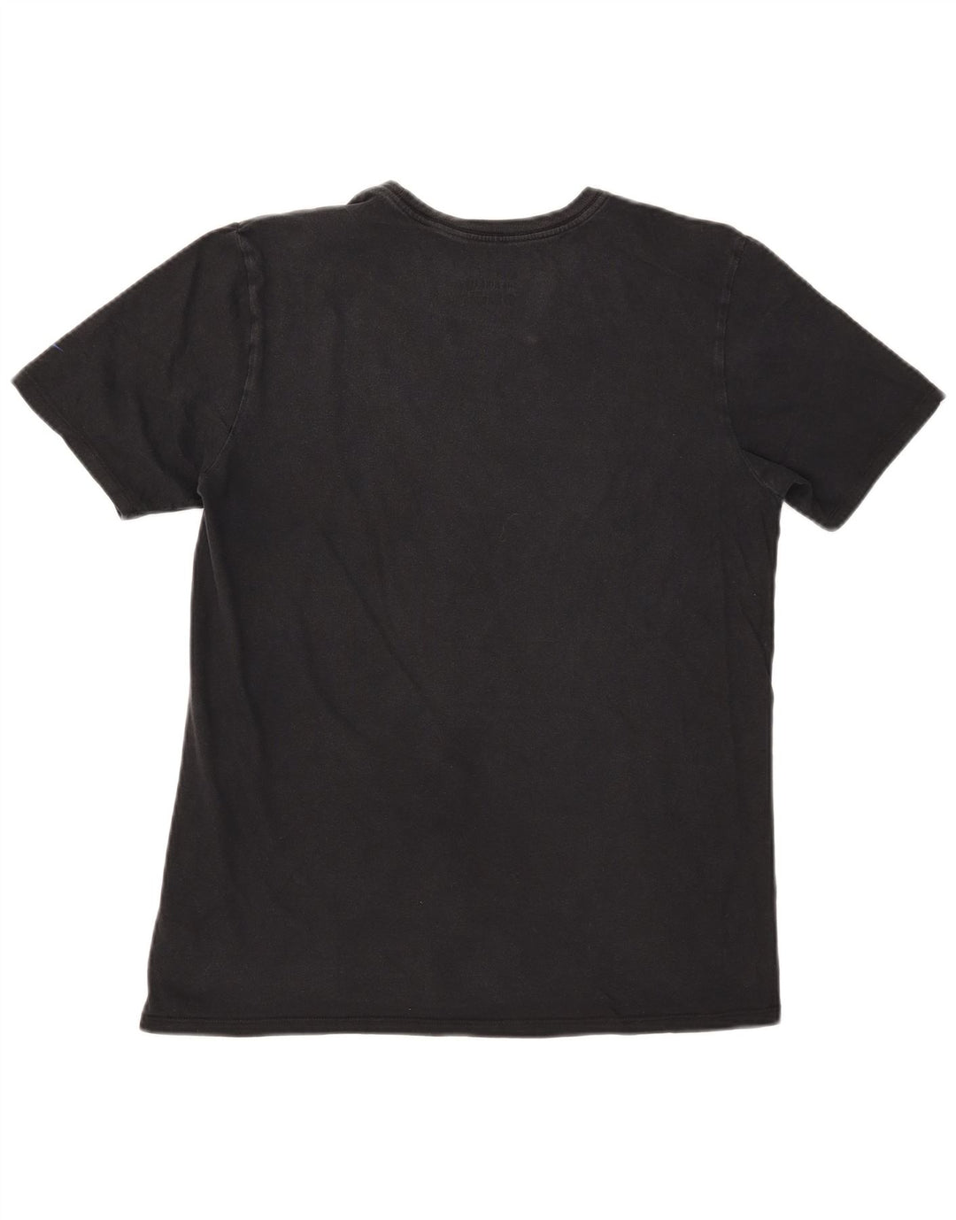 Nike Herren Athletic Cut Graphic T-Shirt-Oberteil aus mittelschwarzer Baumwolle