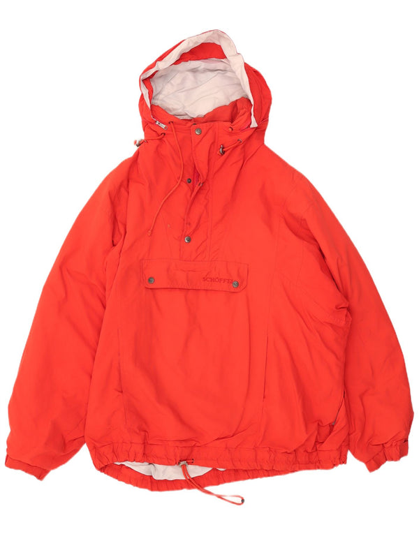 SCHAEFER Herren Gore-Tex Kapuzen-Anorakjacke UK 44 2XL Rot Polyamid