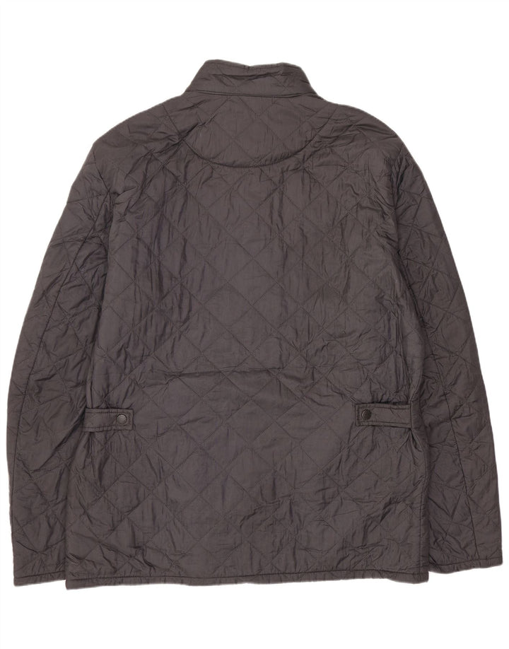 Barbour Herren Steppjacke UK 40 Large Grau