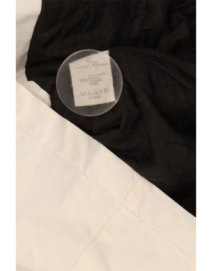 Conte of Florence Damen-Utility-Jacke IT 42 Mittelweißes Nylon