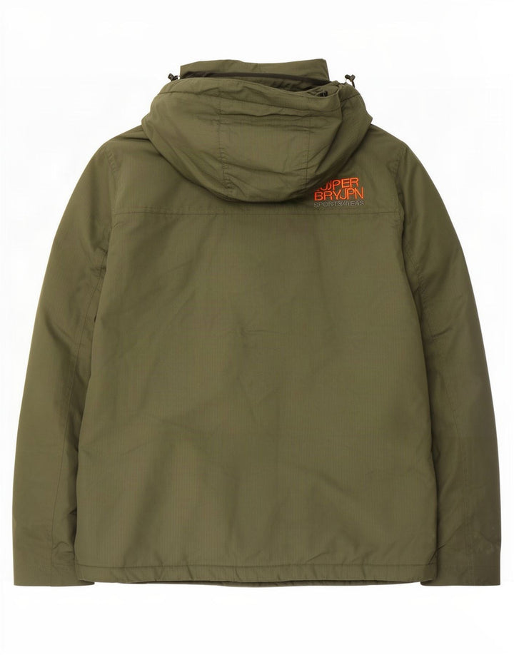 Superdry Herren Windyachter Graphic Windjacke UK 38 Mittelgrün