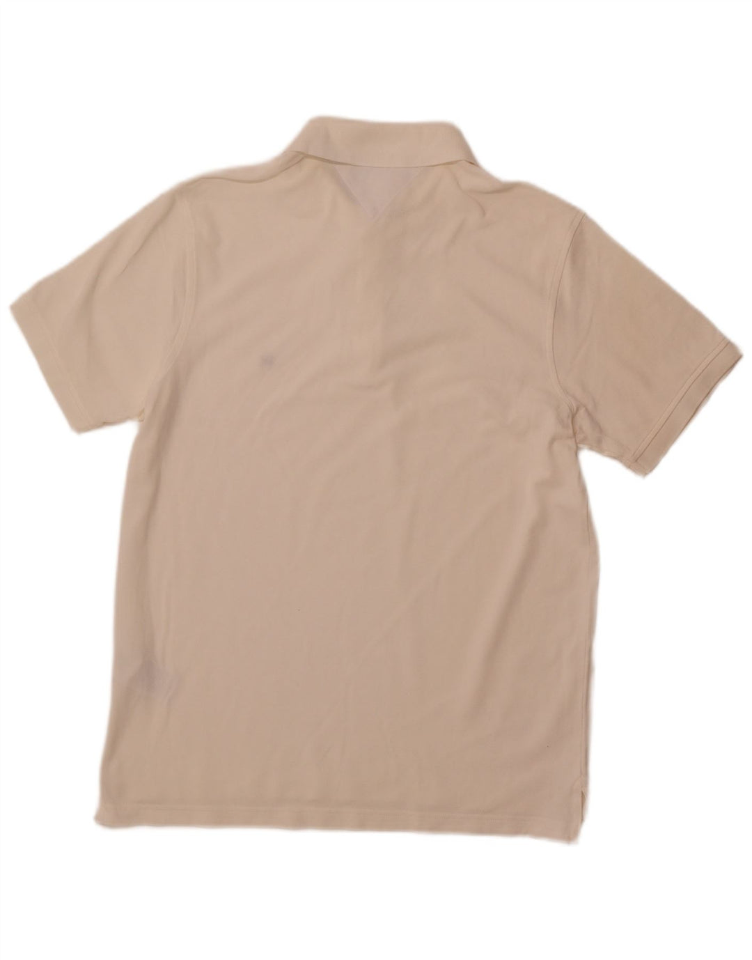 TOMMY HILFIGER Herren Slim Fit Poloshirt XL aus weißer Baumwolle