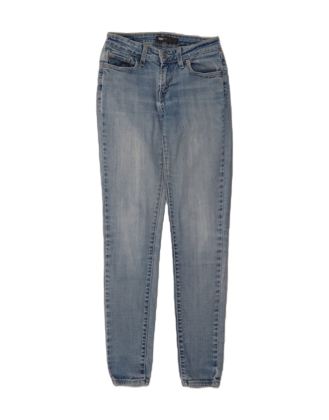 LEVI'S Womens Legging Skinny Jeans W27 L30 Blue Cotton Vintage Levi's and Second-Hand Levi's from Messina Hembry 