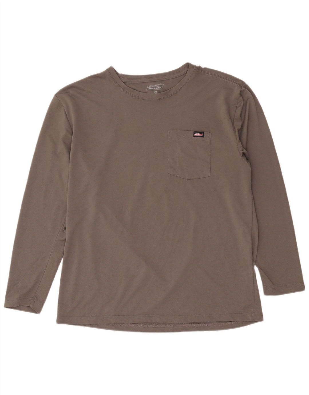 Dickies Herren-Top, langärmelig, XL, grau, Polyester