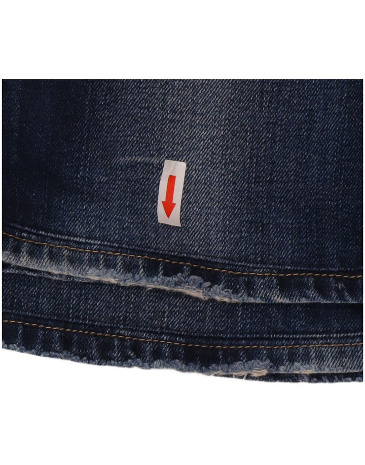 Tommy Hilfiger Damen Bootcut Jeans W28 L30 Blaue Baumwolle
