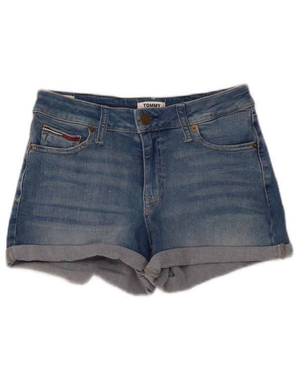 TOMMY HILFIGER Damen Jeansshorts W25 XS Blaue Baumwolle