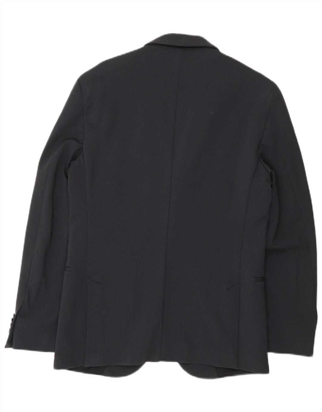 Hugo Boss Herren-Blazer mit 2 Knöpfen, EU 48, mittelmarineblaue Viskose
