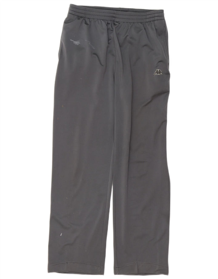 Kappa Herren-Trainingshose, groß, grau, Polyester