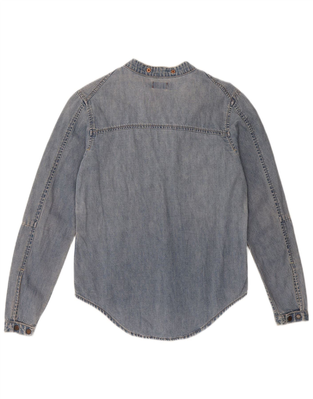 Levi's Damen Pullover-Jeanshemd UK 6 XS Blaue Baumwolle