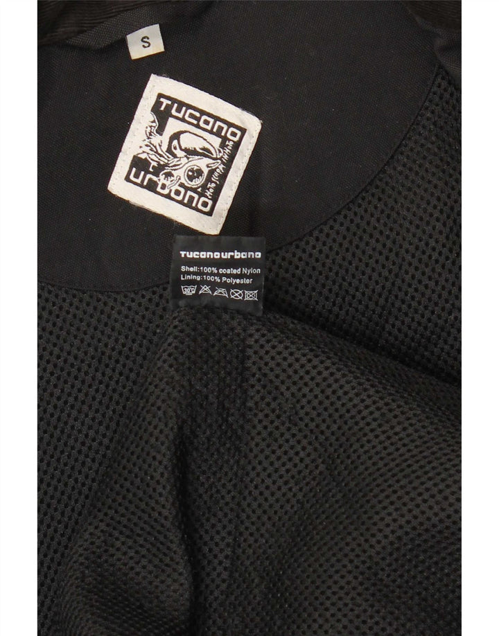 Tucano Urbano Herren Utility Jacke UK 36 Small Schwarz Nylon