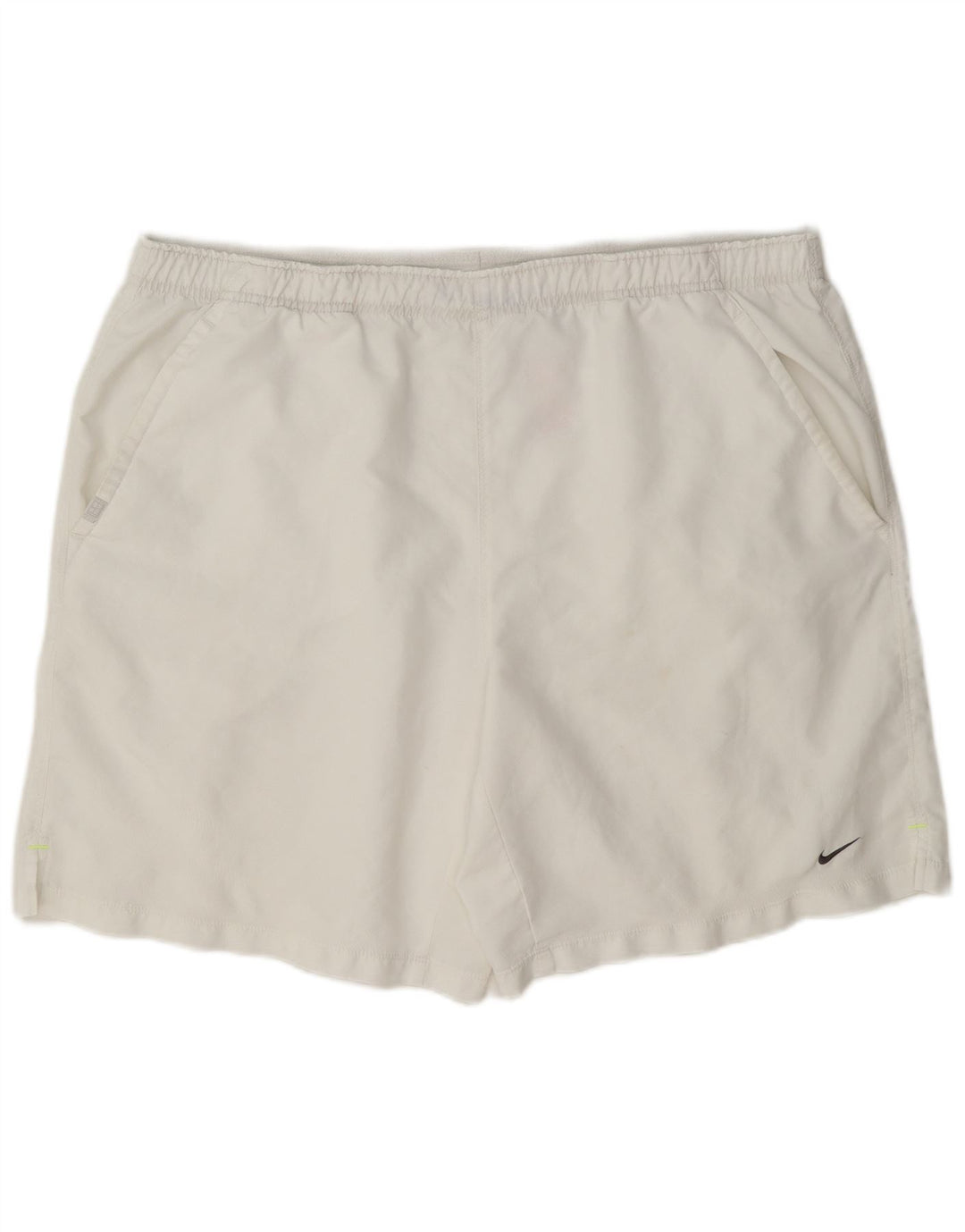 Nike Herren Sportshorts XL Weiß Polyester