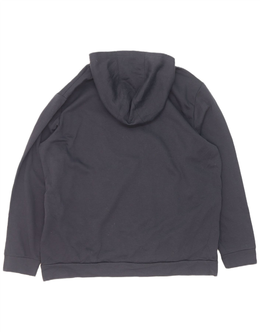 Adidas Herren Kapuzenpullover 2XL Marineblau Polyester