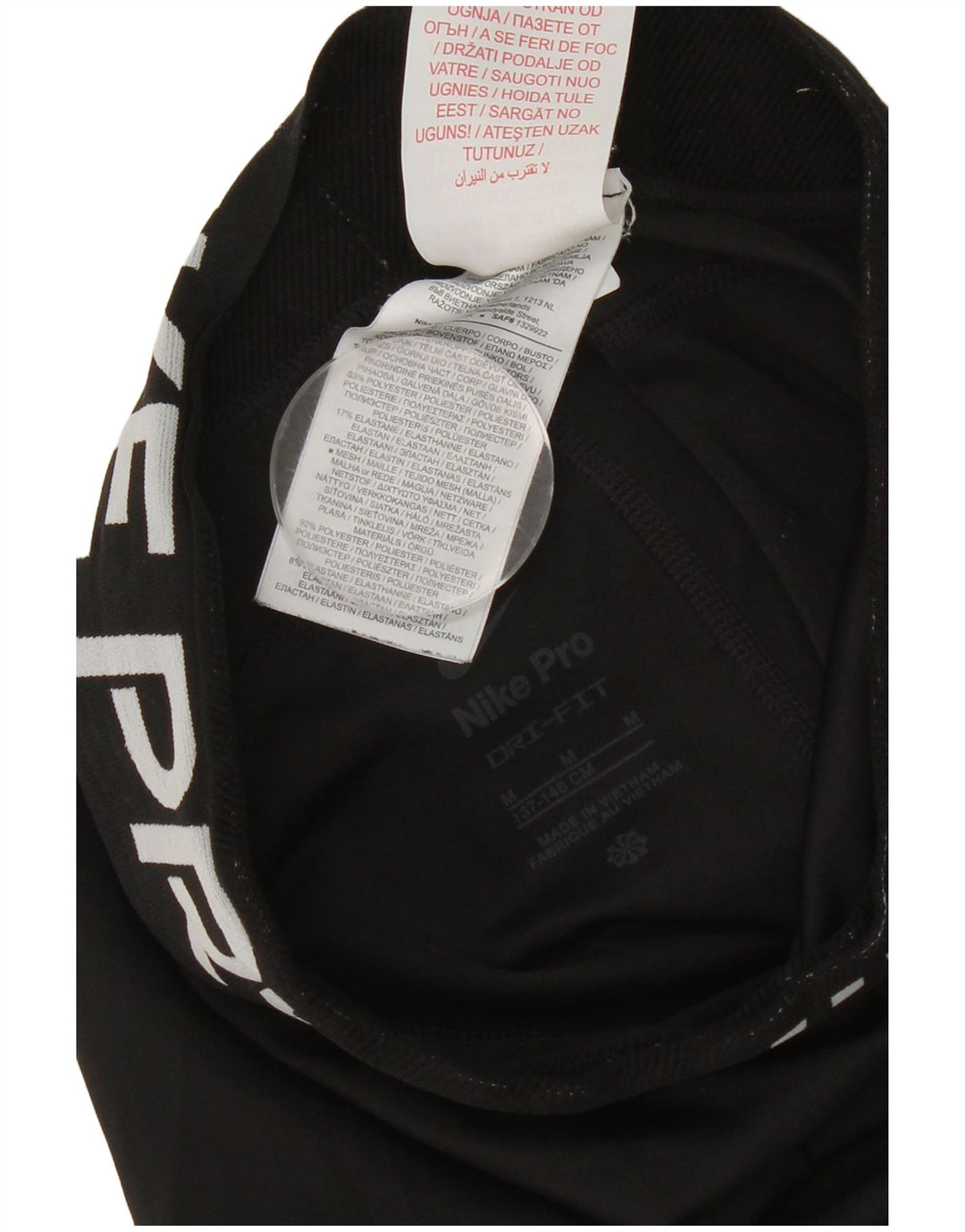 Nike Dri Fit Grafik-Leggings für Jungen, 10–11 Jahre, Mittelschwarz, Farbblock