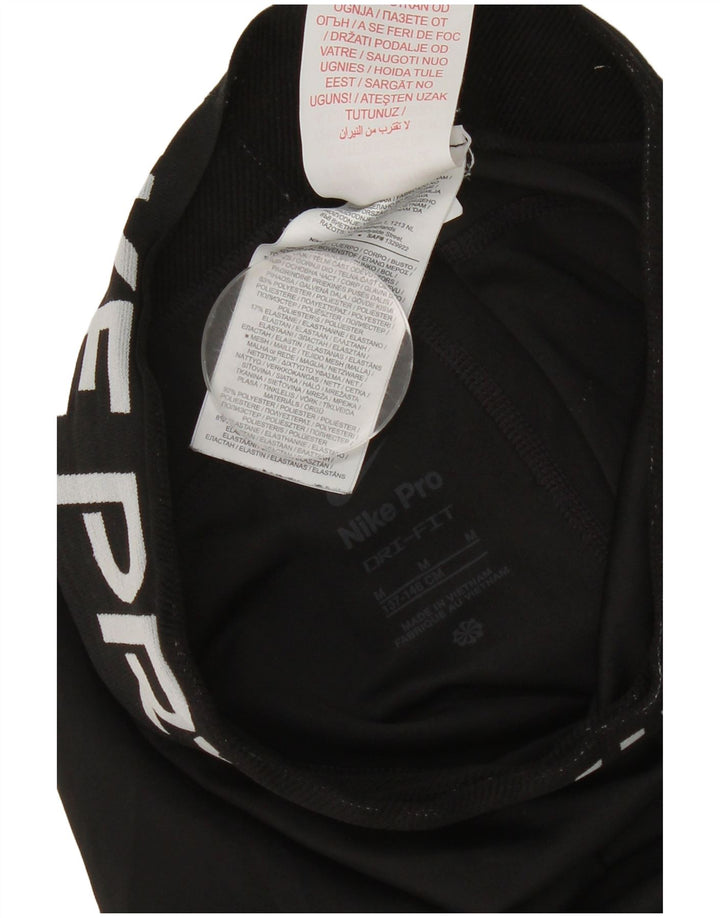 Nike Dri Fit Grafik-Leggings für Jungen, 10–11 Jahre, Mittelschwarz, Farbblock