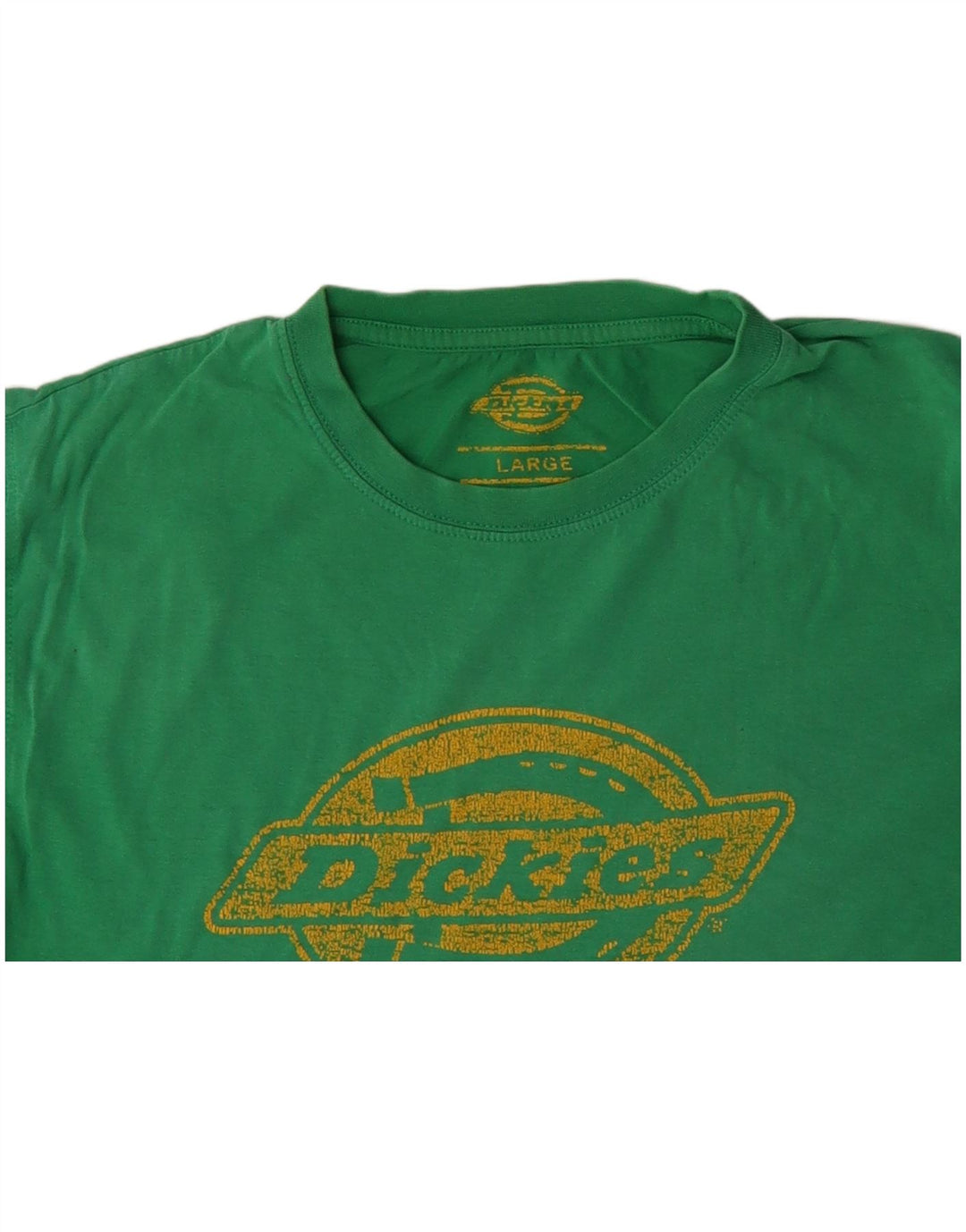DICKIES Herren-T-Shirt mit Grafik, Größe L, Grün, Baumwolle