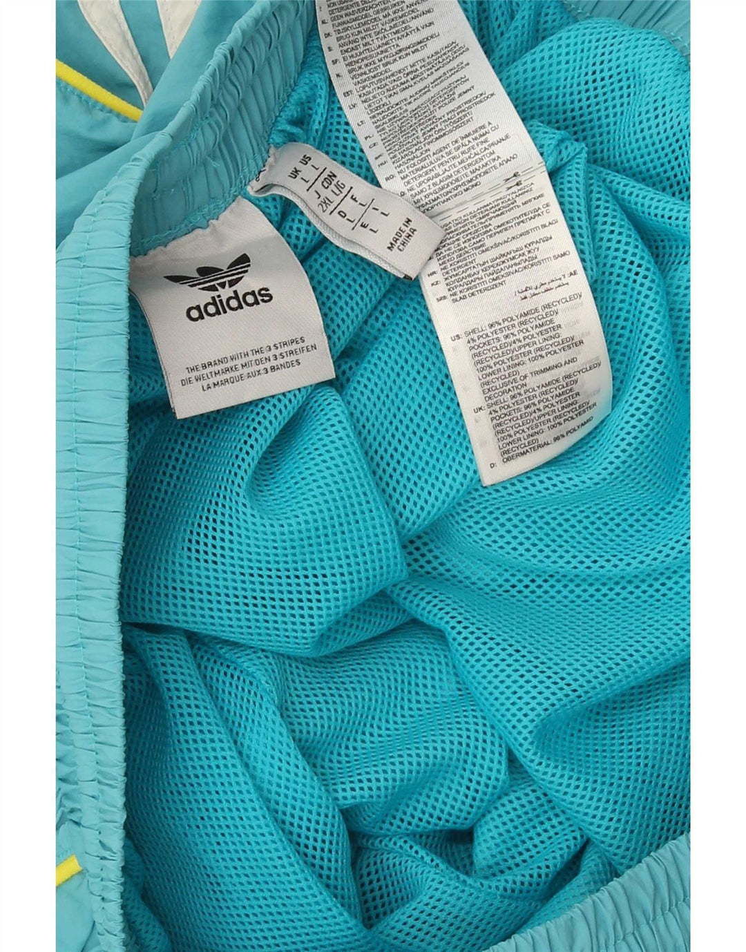 Adidas Herren-Trainingshose, Jogginghose, groß, blau, Polyamid