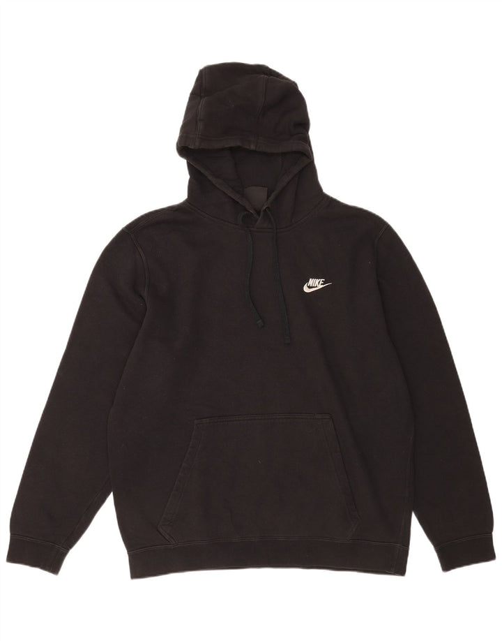 Nike Herren Kapuzenpullover, groß, aus schwarzer Baumwolle