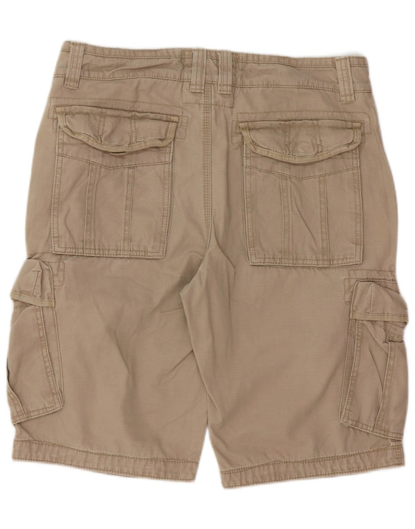 Fat Face Mens Cargo Shorts W34 Large Beige Cotton