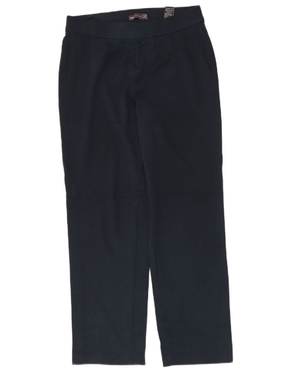 Marks & Spencer Damen Freizeithose UK 12 Medium W30 L28 Marineblau