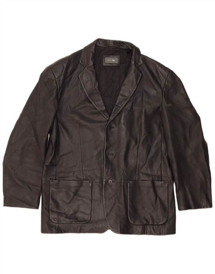 Marks & Spencer Herren-Blazer mit 3 Knöpfen, Gr. 40, Schwarz