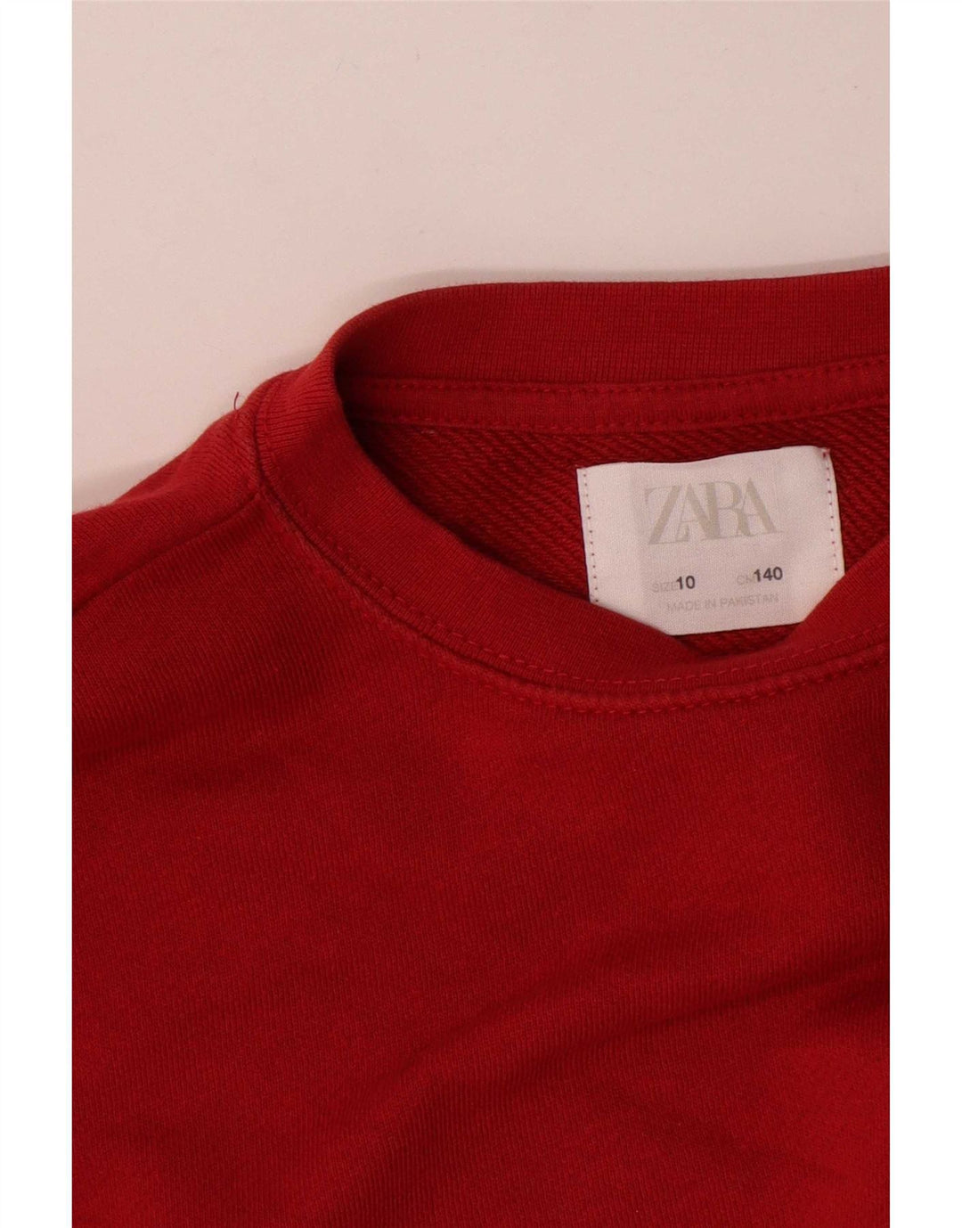 Zara Mädchen Sweatshirt Pullover 9-10 Jahre Rot
