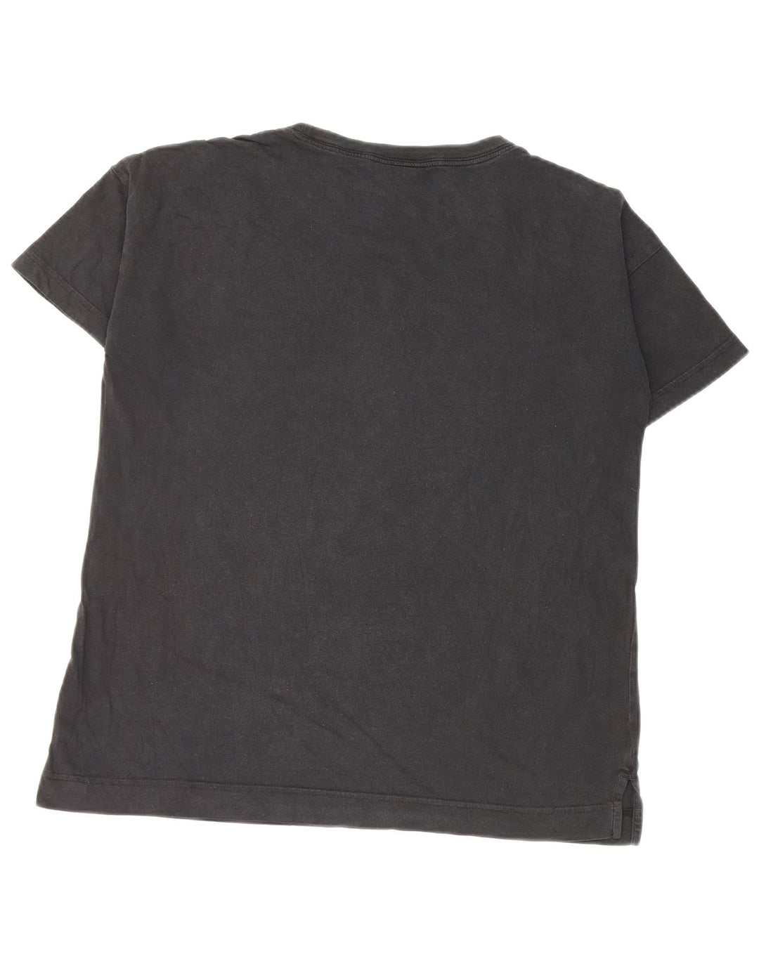 Nike Damen Graphic T-Shirt Top UK 10 Small Schwarz
