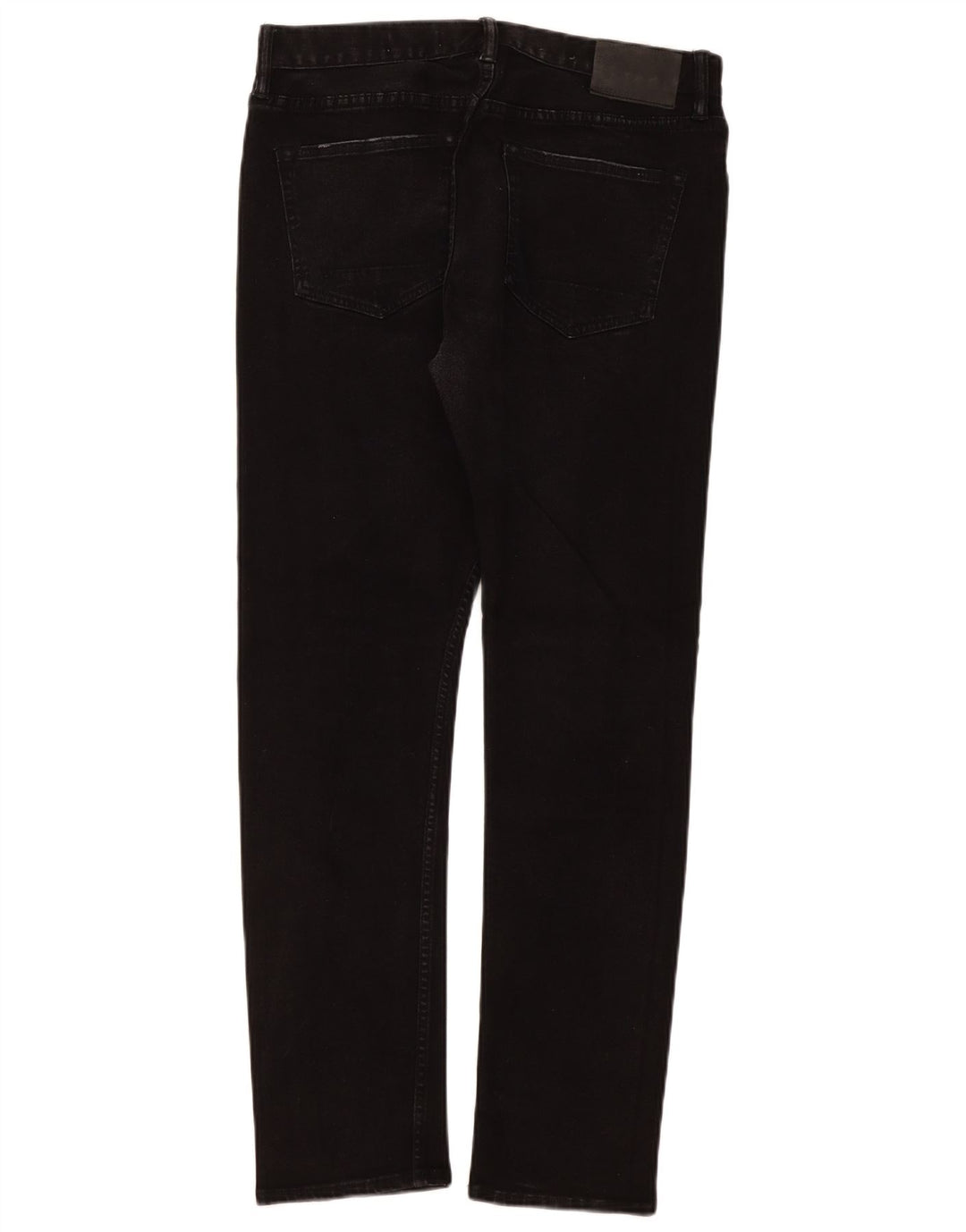 All Saints Slim-Jeans für Herren, W32, L32, schwarze Baumwolle