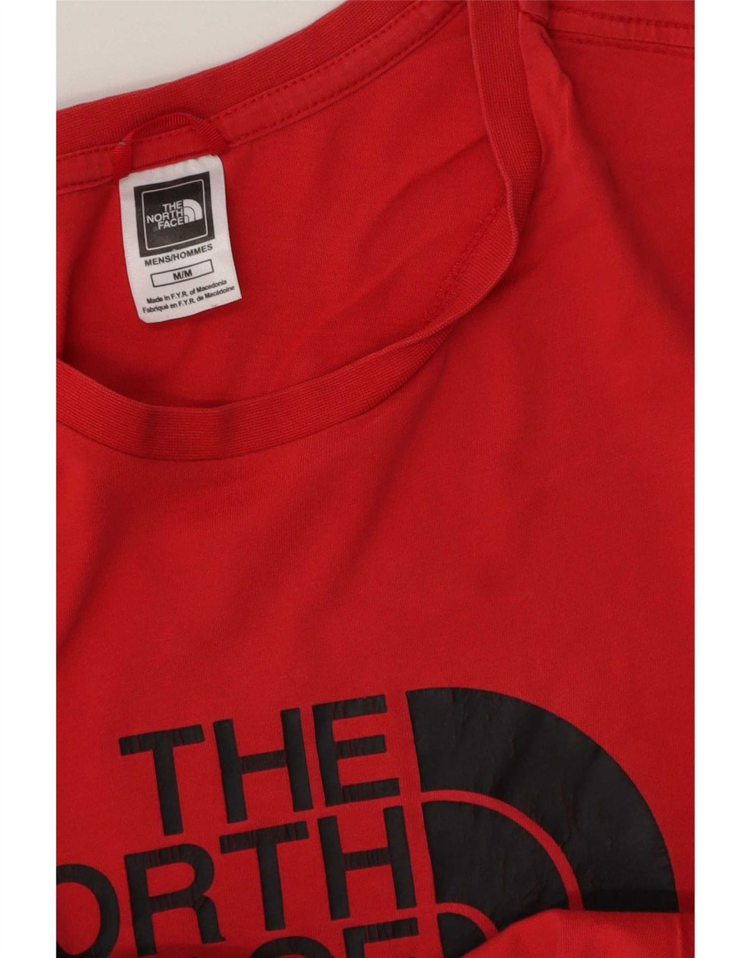 The North Face Herren Grafik-T-Shirt-Oberteil Mittelrot