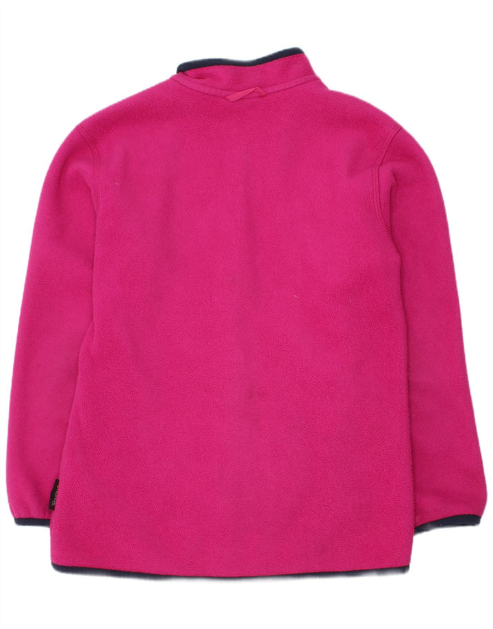 Jack Wolfskin Fleecejacke für Mädchen, 9–10 Jahre, rosa, Polyester