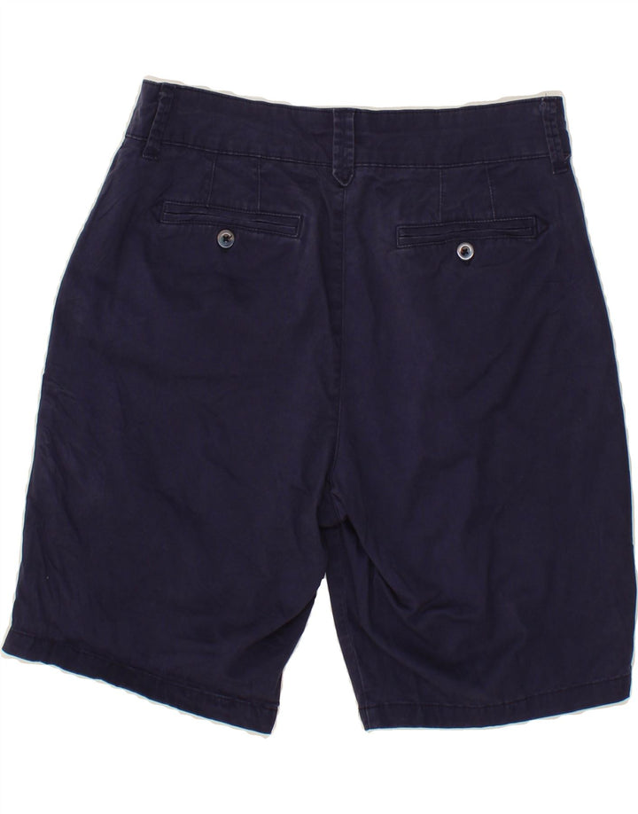 LEE Womens Casual Shorts US 10 Large W32  Navy Blue Cotton Vintage Lee and Second-Hand Lee from Messina Hembry 