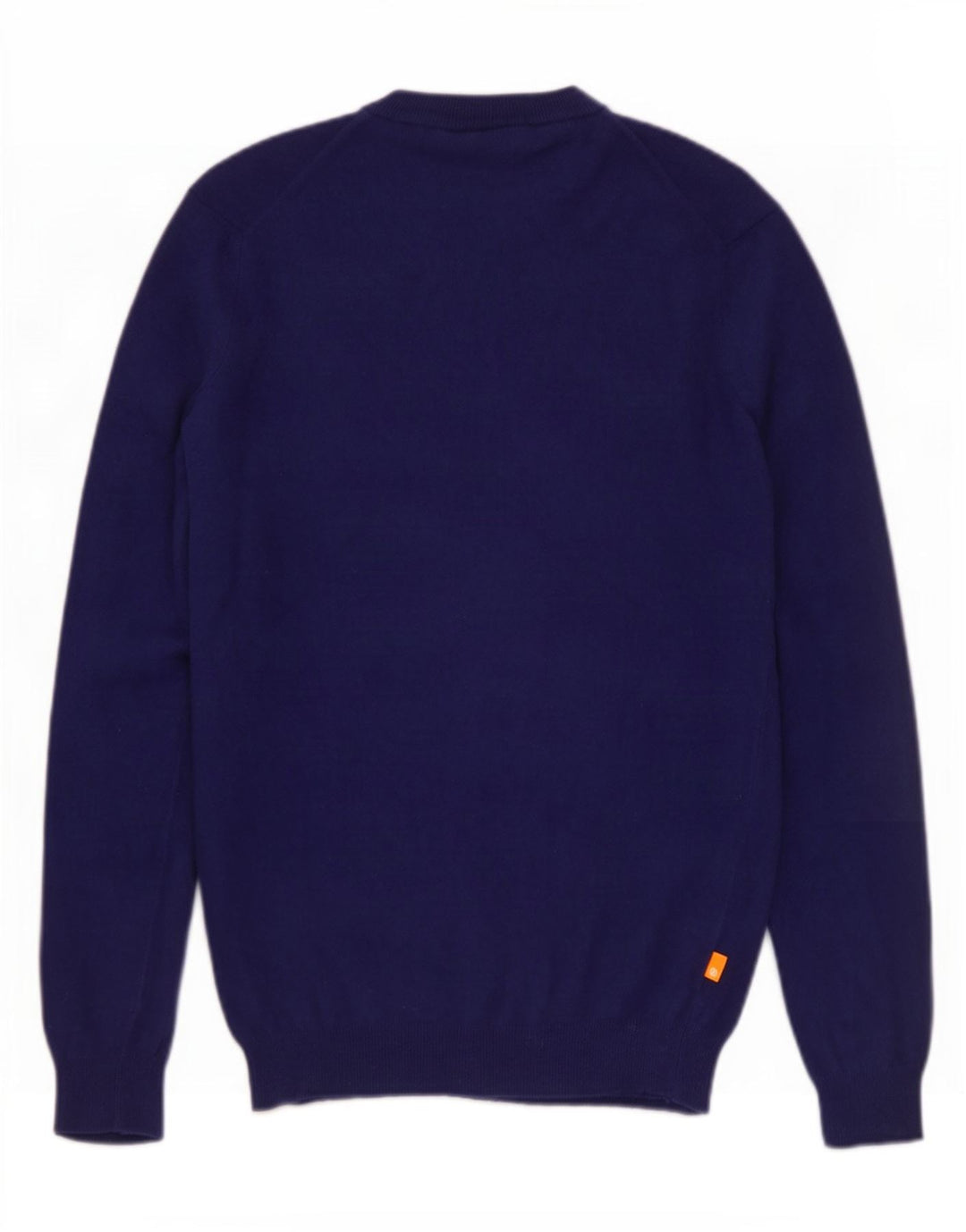 Timberland Herren-Pullover mit Rundhalsausschnitt, mittlere marineblaue Merinowolle