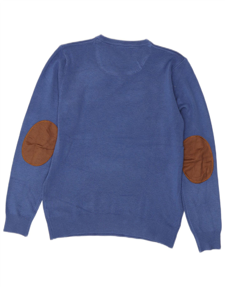 LACOSTE Herren-Pullover mit V-Ausschnitt, klein, blau, Acryl