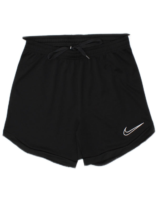 Nike Damen Dri Fit Sport Shorts UK 6 XS Schwarz Polyester